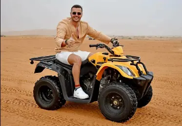 Desert safari with quad bike in Dubai